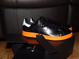 Adidas X Raf Simons - ADIDAS X RAF SIMONS STAN SMITH AW16 BLACK ORANGE ...