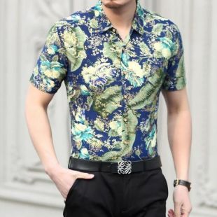 Hawaiian Shirt worn by Pacho Herrera (Alberto Ammann) as seen in Narcos  season 3 | Spotern