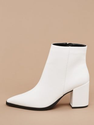 white boots shein