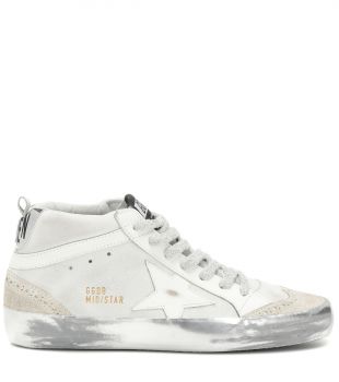 Golden Goose - Mid Star Leather Sneakers