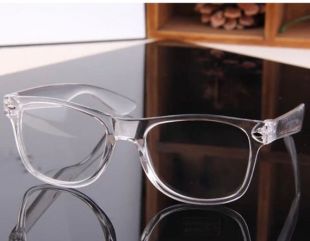 Lunettes De Vue Transparentes à Monture Carrée Classique - Verres Clairs UV400 JuicyOrange