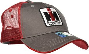 Case IH Trucker Hat Cap in Charcoal and Red