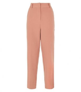 nakd - Mid Pink Cropped Suit Trousers