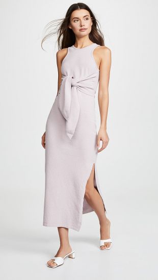 The long dress lilac Nanushka Kourtney 