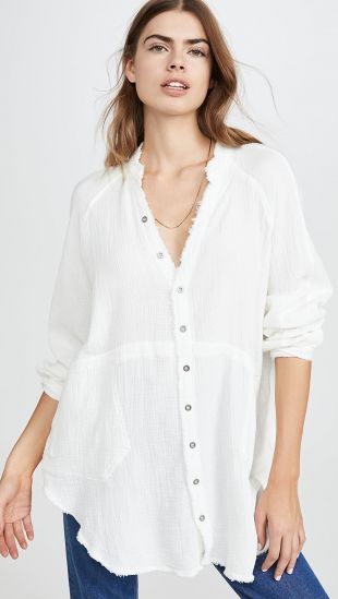 Free People - Summer Daydream Button Down