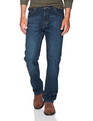 Wrangler - Wrangler Authentics Men's Classic 5-Pocket Regular Fit Jean ...