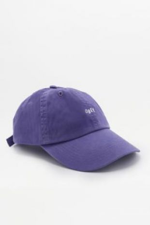 OBEY - Casquette Jumble Bar violette
