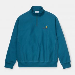 Carhartt - Half Zip American Script Sweatshirt