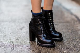 Star Trail Leather Ankle Boots