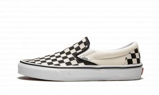Checkerboard Slip On Sneakers