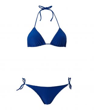 Maillot de bain triangle bleu marine