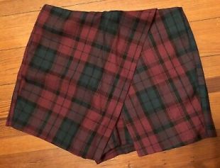 Topshop Tartan Skort SA