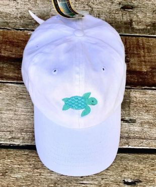 Chapeau de tortue de mer - Chapeau de tortue de mer des femmes - Casquette de base-ball de tortue de mer - cadeau de tortue de mer - chapeau avec la tortue de mer - chapeau monogramme - personnalisé