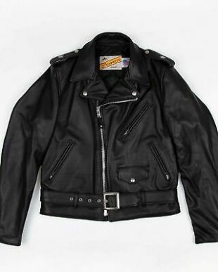 Schott Nyc 613 One Star Perfecto veste en cuir-Noir