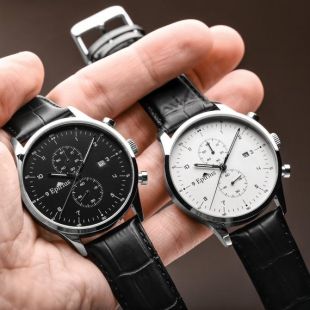 Montres Hommes Mens Watch - France Chronograph Watch - France Montre de luxe (fr) Montres pour hommes ( Cadeaux pour lui ( Cadeau d’anniversaire (en anglais) Cadeau de copain