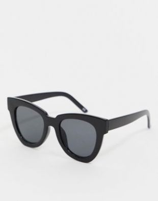 chunky flare cat eye sunglasses