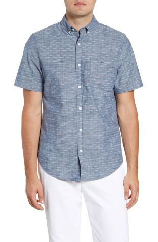 Murray Slim Fit Short Sleeve Button Shirt