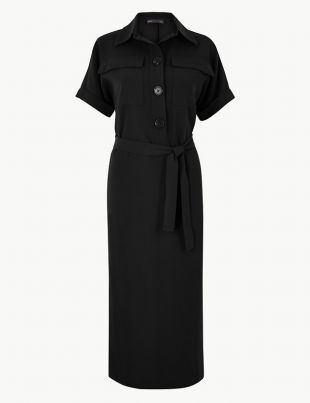 Midi Shirt Dress