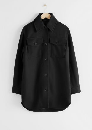 And Other Stories Black Shirt 
