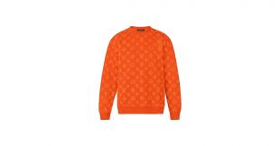 Make It Personal on Instagram: “Louis Vuitton monogram jumper in Orange 🍊  Thanks for the order, off to 🇩🇪 all sizes available…