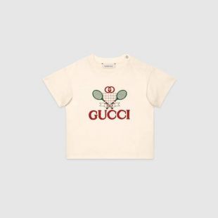 T-shirt bébé avec Gucci Tennis