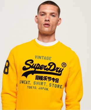 Superdry - Sweat-shirt ras du cou Sweat Shirt Store - Sweats à capuche pour Homme