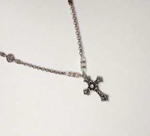 Croix pendentif, croix collier, collier cristal et croix, collier croix en argent, Collier pendentif en argent, croix bijoux