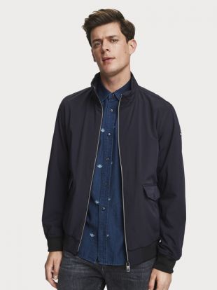 Scotch & Soda - Veste harrington en nylon