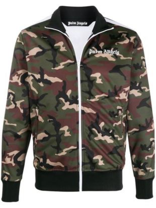 Palm Angels Camouflage Print Track Jacket