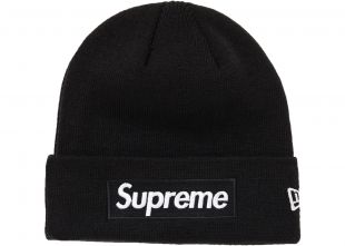 Supreme - Supreme New Era Box Logo Beanie (FW18) Black