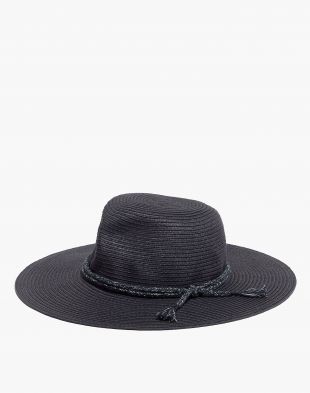 Madewell - Black Straw Hat