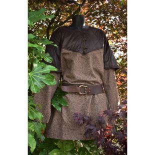 Alexander Ludwig Vikings S03 Bjorn Lothbrok Brown Vest