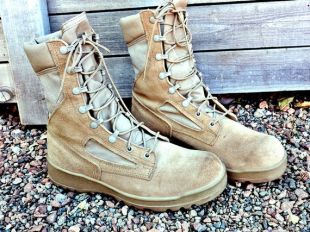 Bottes de combat du désert Hommes 8,5 / Belleville fabriquées aux Etats-Unis / Bottes de temps chaud militaire / bottes de montagne de sentier de chasse de randonnée