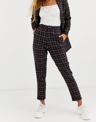 Checked Pants