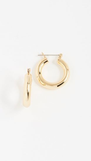 Baby Amalfi Tube Hoop Earrings