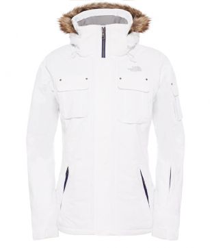 The North Face Baker Women's Ski/Snowboard Jacket, M, TNF White