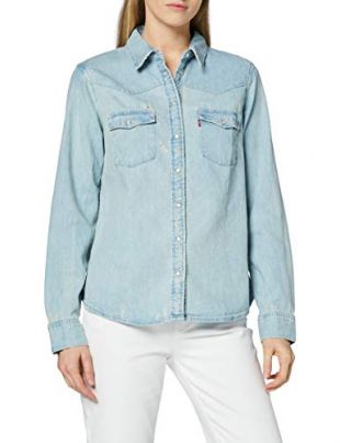 Levi's Modern Western Chemise, Bleu (Indigogo 0021)