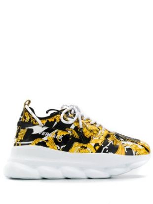 Never thought I would cop a pair of designers but the Versace chain  reactions grew on me : r/Sneakers