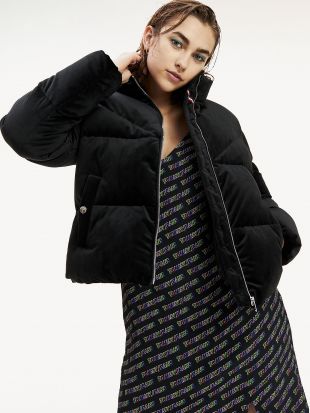Doudoune en velours | BLACK | Tommy Hilfiger