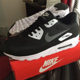 Air Max 90 Ultra Essential   Black/White Size 8 | eBay