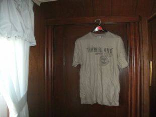 Timberland t-shirt manches courtes kaki neuf CONÇU POUR DURER de taille moyenne de couleur