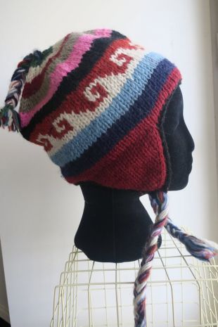 Bonnet de style Péruvien