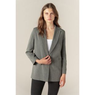 Veste de tailleur à rayures tennis