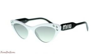 White Lens Sunglasses
