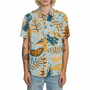 Scrap Floral Short Sleeve T-Shirt | Sea Glass