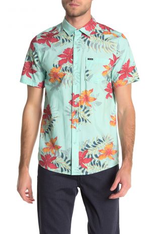 Wave Fayer Hawaiian Short Sleeve Regular Fit Shirt