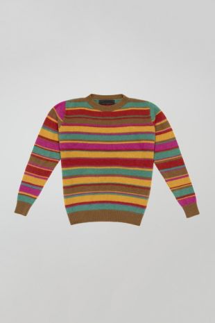Crazy Stripe Simple Crew