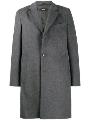 BOSS Manteau Droit Classique