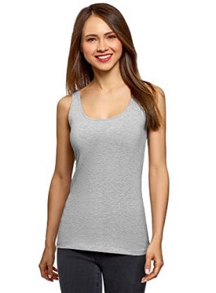 BQTQ Lot De 5 Débardeurs Femme Extensibles – Caracos Basiques à Bretelles Spaghetti En Modal Élastique – Confort Quotidien