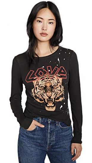Chaser - Women's Gauzy Cotton Crew Neck Tee